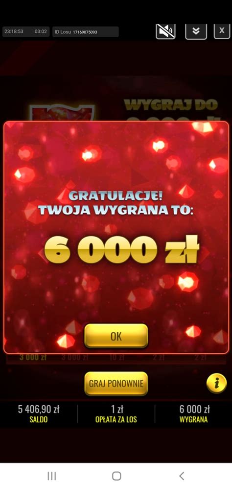wasze wygrane od min 100zł wzwyż .